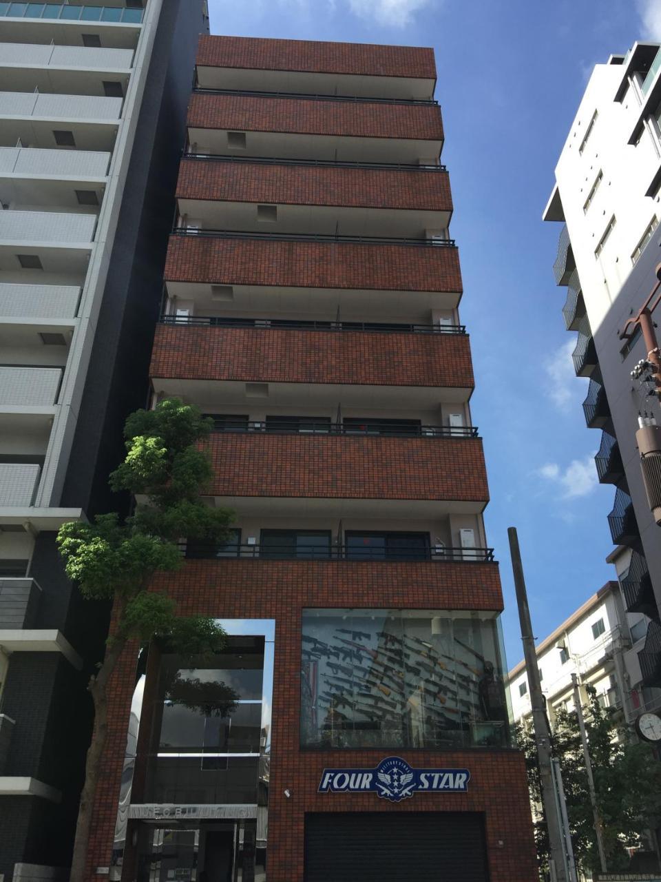 Sky Living Namba Apartment Osaka Exterior foto